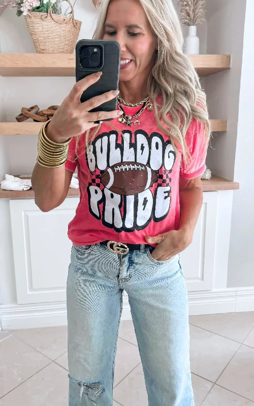 High-Fashion T-ShirtsBULLDOG Pride Graphic T-shirt