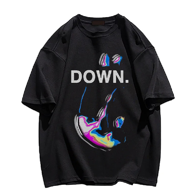 Relaxed Fit T-ShirtsDown Human Energy T-Shirt