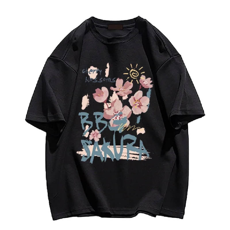 Glitter T-ShirtsCrayon Flowers T-Shirt