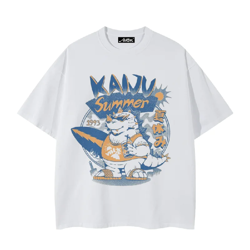 Bamboo T-ShirtsJapanese Summer Surf Monster T-Shirt