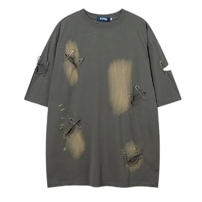 Compression T-ShirtsStreet Ripped Pin T-shirt