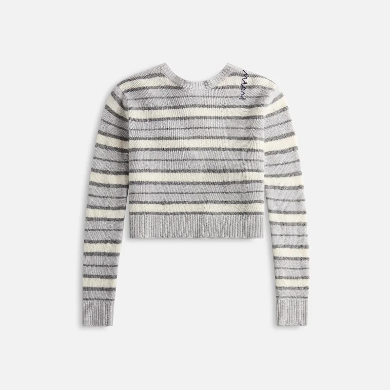 Marni Round Neck Sweater - SodiumCotton Knit Tops