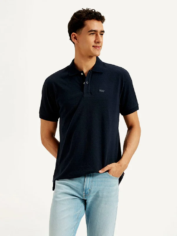 Men's Solid Slim Fit Polo T-shirtQuick-dry polo shirt