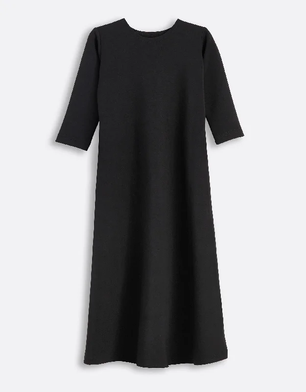 Girls Basic Jersey Crewneck Maxi Dress Shabbos Robe