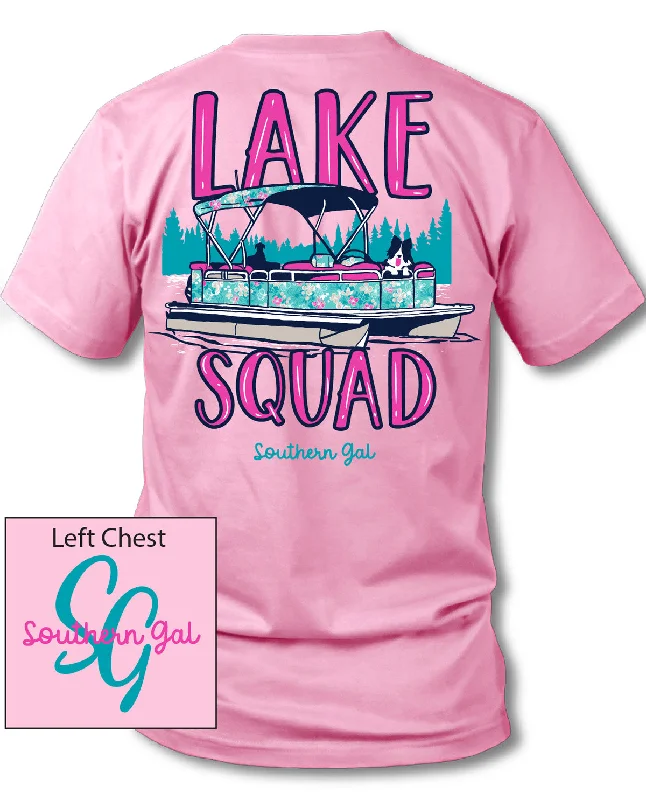 Outdoor Short Sleeve TopsSouthern Gal Lake Squad Short Sleeve Tee