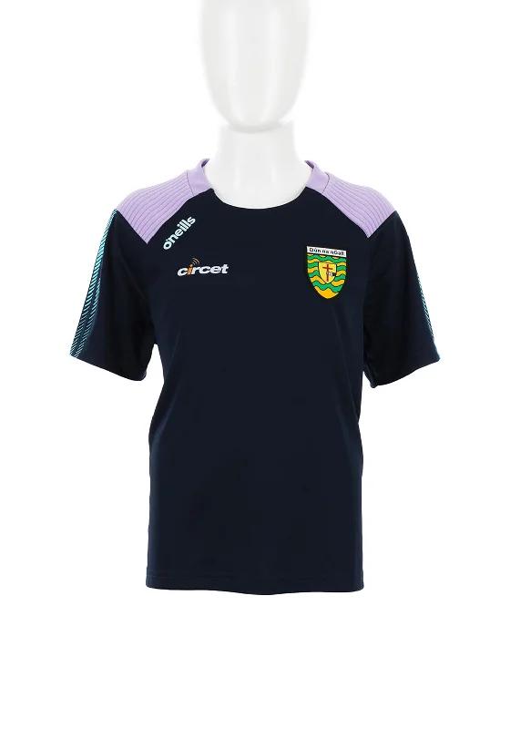 Yoga Short Sleeve TopsO’Neills Girls Donegal GAA Dynamo Short Sleeve Tee, Navy