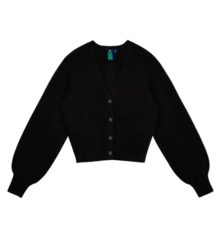 Custom cardiganCashmere Perri Cardigan Sweater In Black