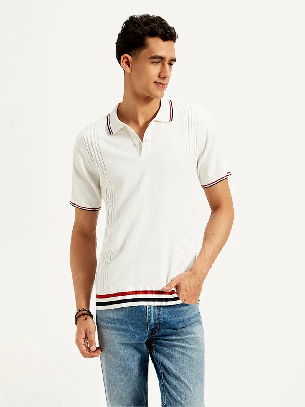 Men's Striped Slim Fit Polo T-ShirtMaternity polo shirt