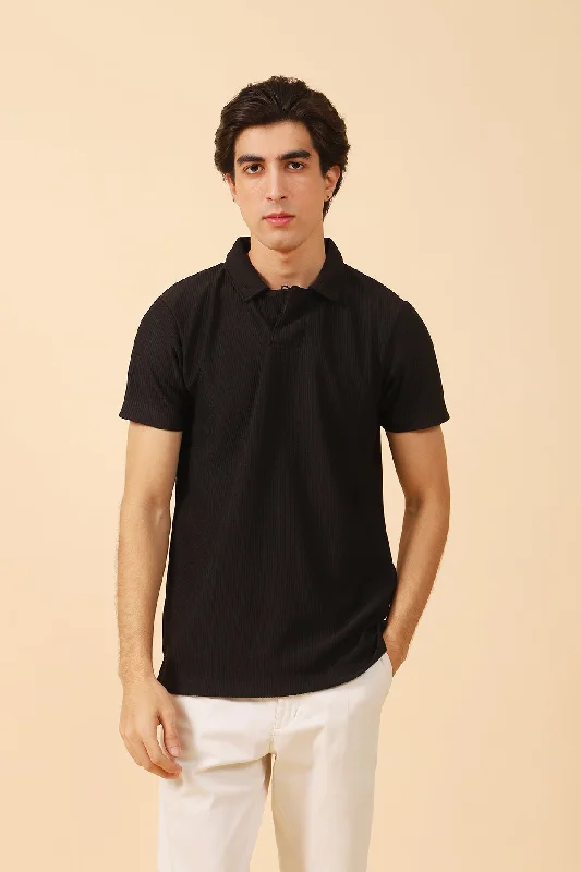 TEXTURED POLOLightweight polo shirt