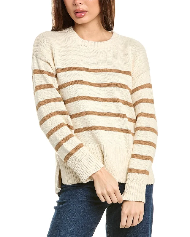 Vince Camuto High-Low SweaterPainted Knit Tops