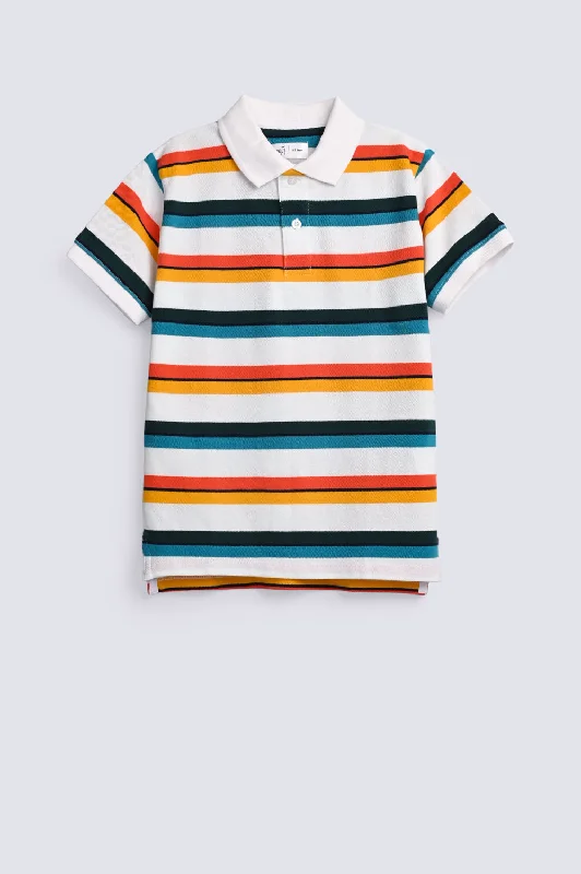 BOYS STRIPER POLOWomen’s polo shirt