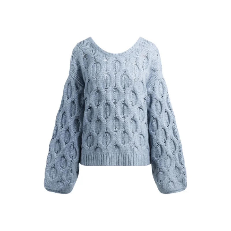 Reversible sweater in an oversize fitLuxury Knit Tops