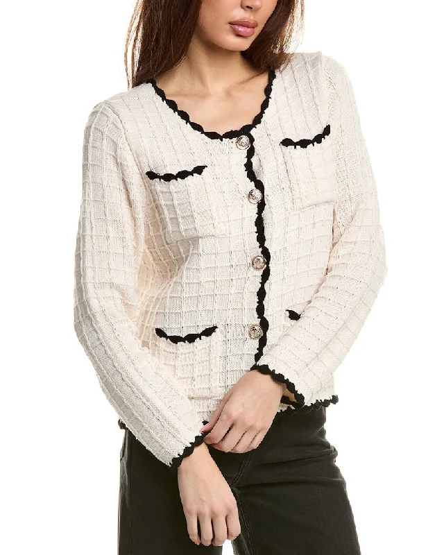 Oversized cardiganANNA KAY Zoel Cashmere-Blend Cardigan