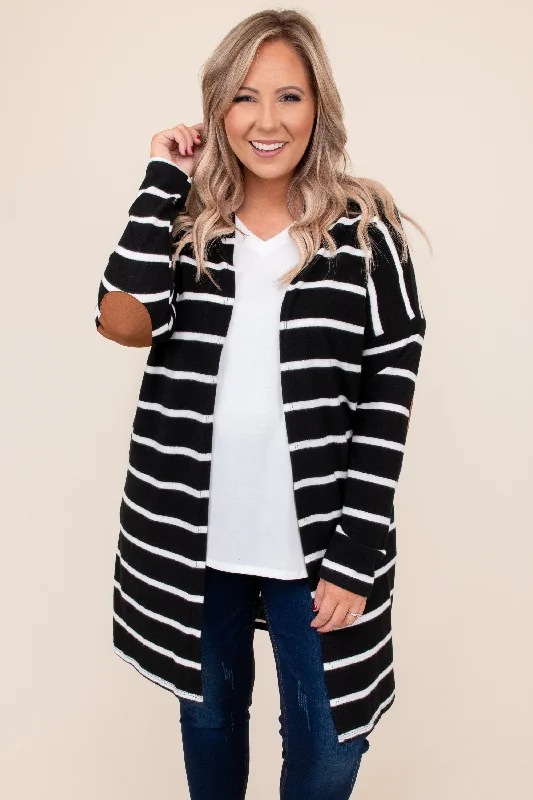 Layered cardiganBringing The Heat Cardigan, Black