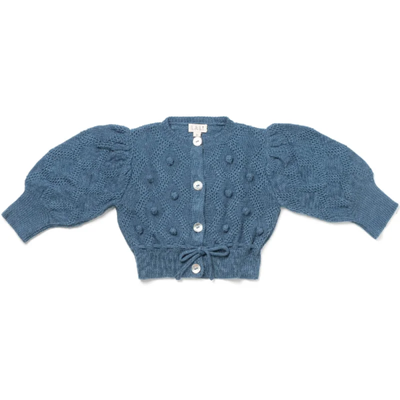 Thermal cardiganMoss Cardigan in Blue by Lali - Last One In Stock - 5 Years