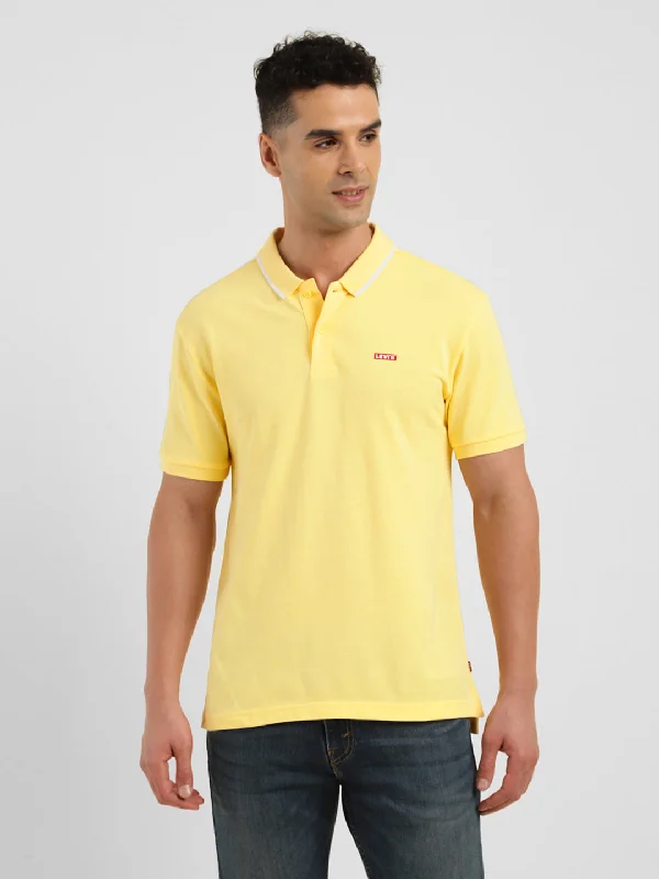 Men's Solid Polo T-ShirtLogo polo shirt