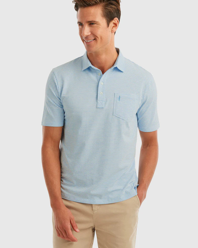 Dante Striped PolosHeated polo shirt