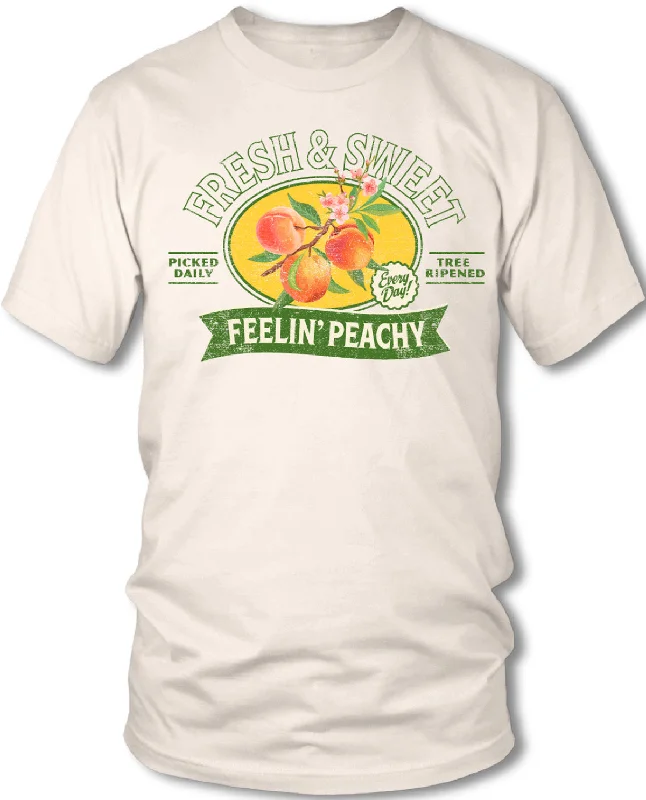 Punk Short Sleeve TopsMissy Fresh & Sweet Peaches Short Sleeve Tee