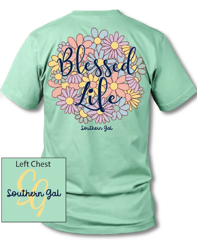 Urban Short Sleeve TopsSouthern Gal Blessed Short Sleeve Tee