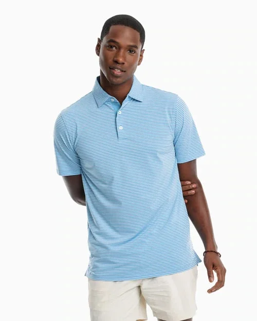 Shores Stripe PoloOversized polo shirt