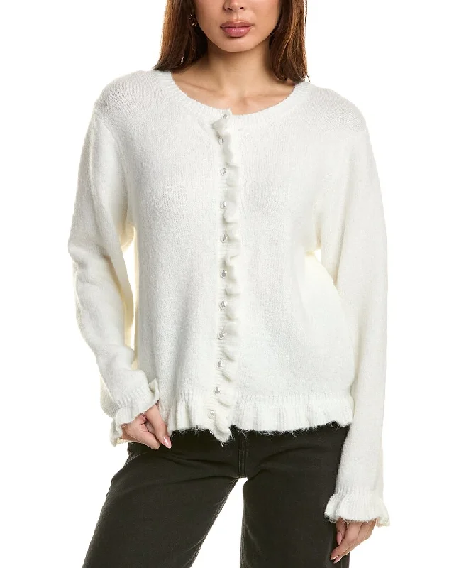 Asymmetric cardiganANNA KAY Cora Cashmere-Blend Cardigan