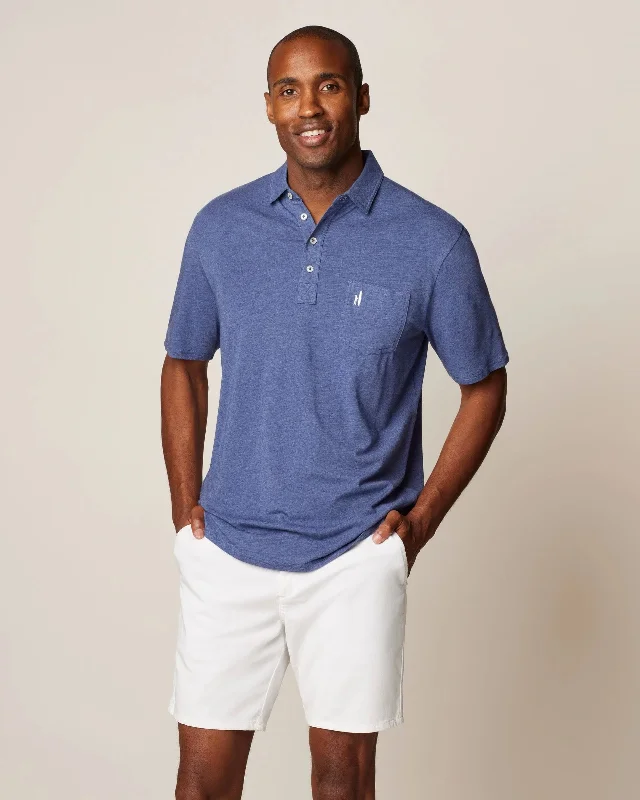 Heathered 2.0 PoloConvertible polo shirt