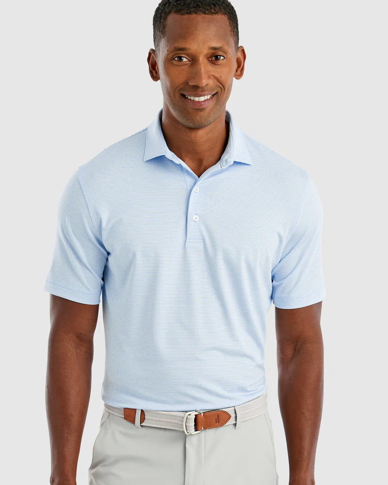 Lyndon Striped PolosSmart polo shirt