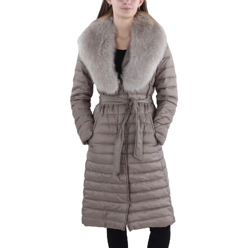 Womens Quilted Cold Weather Puffer JacketBlazers