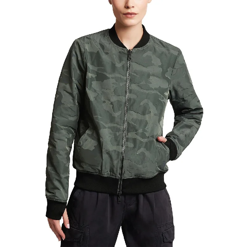 Womens Camouflage Reversible Bomber JacketThermal Jackets