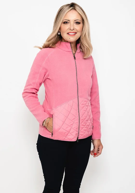 Rabe Full Zip Fleece Jacket, PinkHooded Jackets