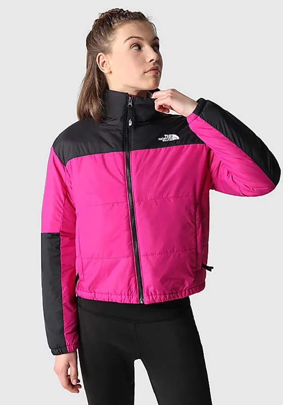 The North Face Gosei Puffer Jacket, Fuchsia PinkMetallic Jackets