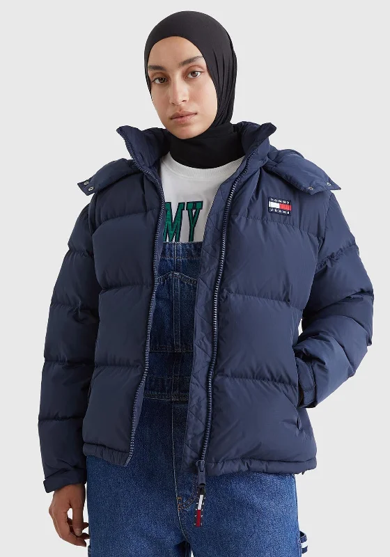 Tommy Jeans Womens Alaska Puffer Jacket, Twilight NavySki Jackets