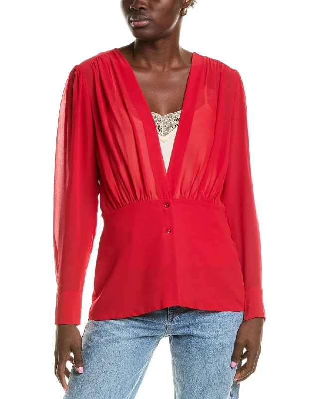 Bcbgmaxazria BlouseOutdoor Shirts