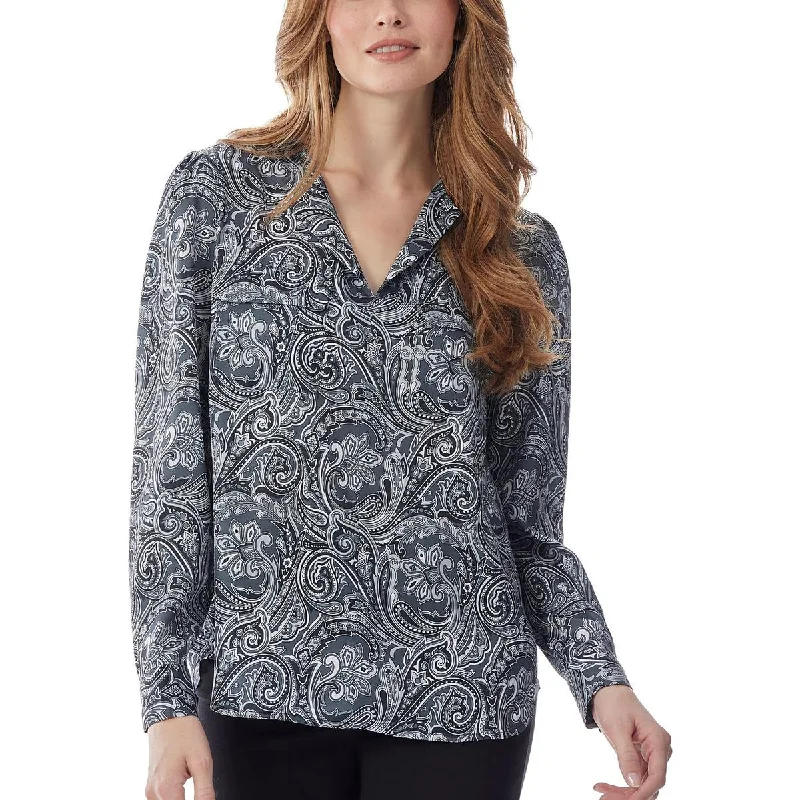 Womens Paisley Utility BlouseSkateboard Shirts